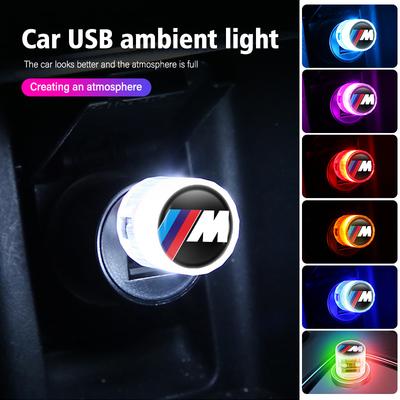 Автомобильная мини USB портативная окружающая подсветка декоративная полоса аксессуары для E46 E90 E60 F10 E39 F30 E36 E87 E90 E30 E53 F31 E92