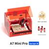 A7 Mini Pro Настольный лазерный гравер Штепсель CN (адаптер в комплекте)