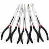 Long Nose Pliers, Bent Tips: 0, 25, 45, and 90 Degrees, O-Shaped, Set of 5