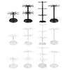 Multi-layer Keychain Hanging Rack Acrylic Material Adjustable Tiers Display Rack DIY Organizer Spinner Display Storage Rack