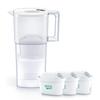 BRITA Water Tested for Filtered Water Japanese Includes 3 Requeri MaxtraPro Pure Performance Cartridges Filter, Jug-Style, PFOS/PFOA Removal,