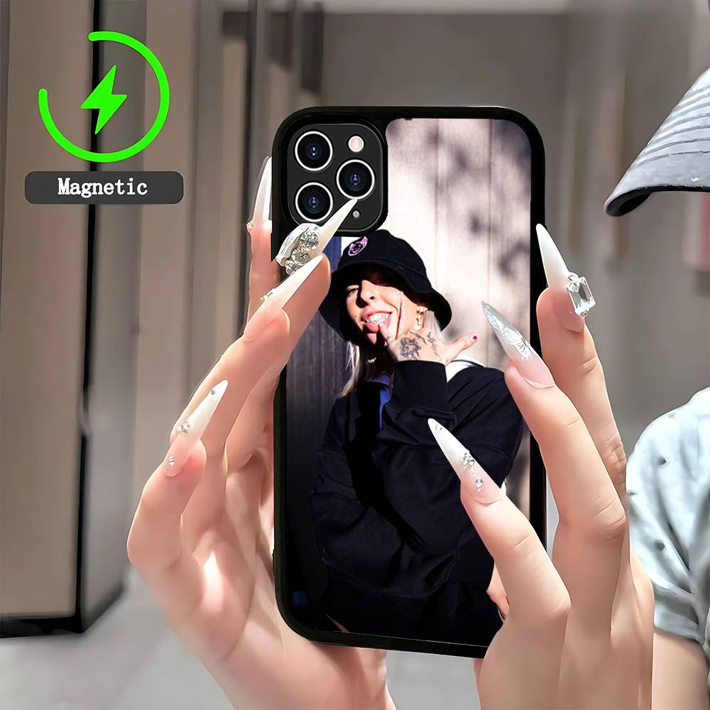 Чехол для телефона певицы Young Miko Магнитный чехол для IPhone 17 16 14 13 12 11 15 Pro Max Plus Для Magsafe Беспроводная зарядка Чехол
