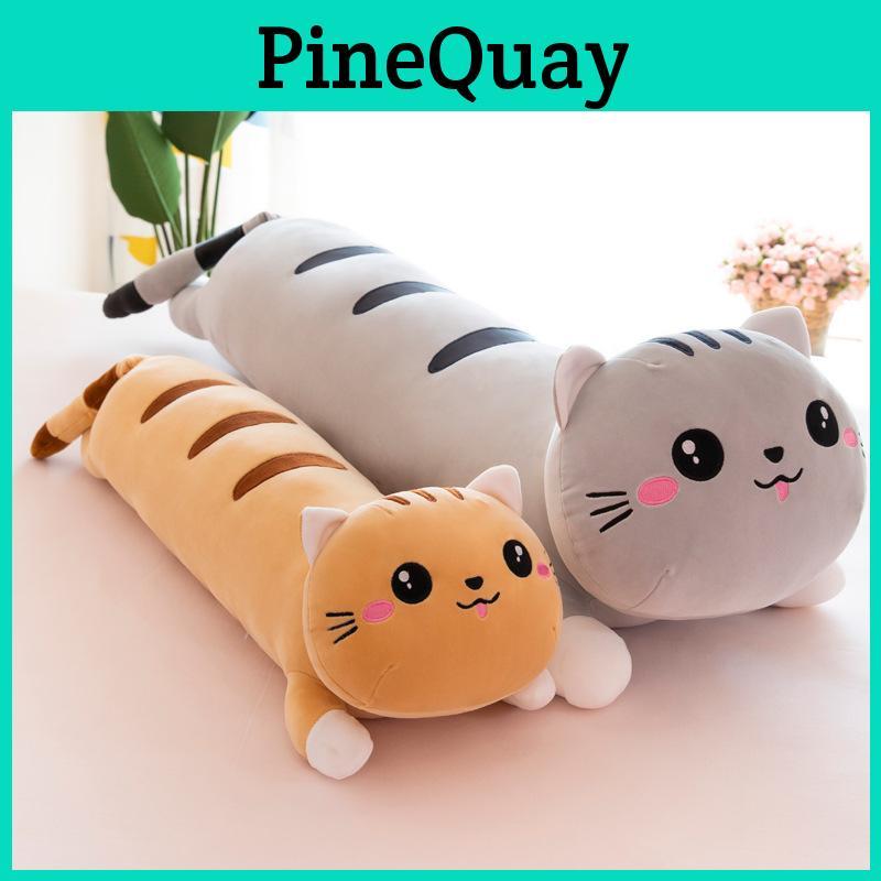 Длинный кот плюшевая игрушка подушка подарок на день рождения для детей домашний декор