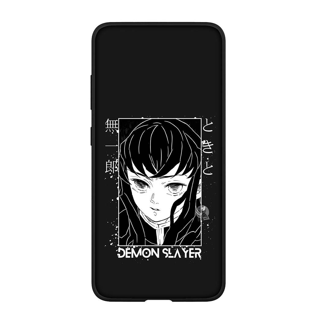 Чехол для телефона Samsung Galaxy S25 S24 S23 iPhone 16 15 Xiaomi Redmi Note 14 13 12 16E X 11 Pro Max OPPO Moto Huawei Demon Slayer Muichiro Tokito Cover