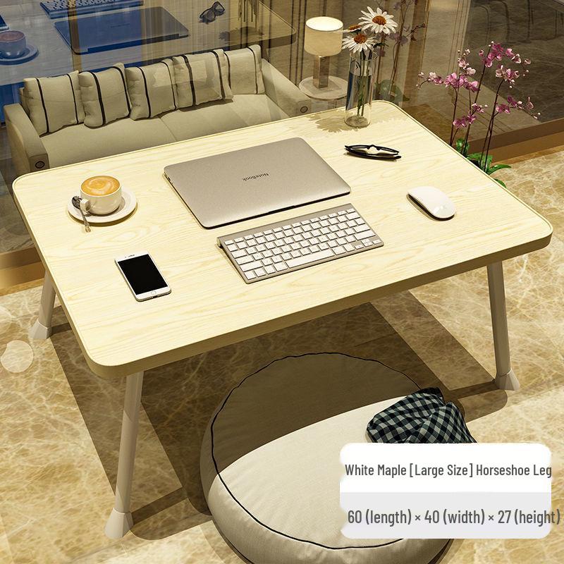 Складной прикроватный студенческий стол: Компактный, Универсальный Стол для Спальни или Общежития