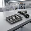 Pipe Threader Kit Powered Set Compact for Home Improvement