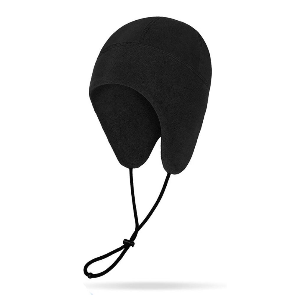 Bonnet Style Winter Fleece Caps Warm Earflap Protection Warm Bicycle Headwear Cycling Headwear Beanie Cap Outdoor Sports