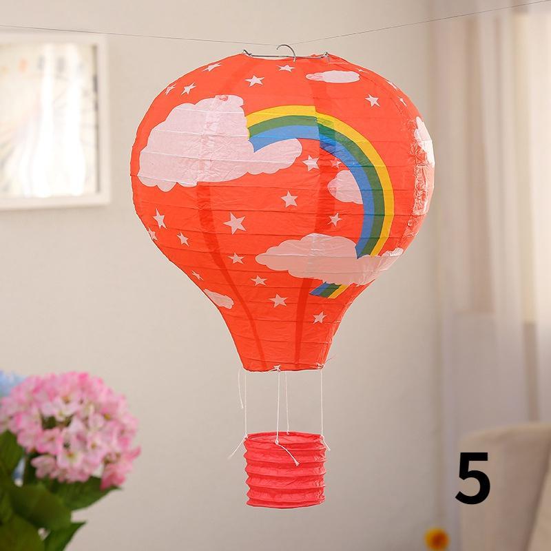 Товар 1 шт. Санта-Клаус Лось Воздушный шар 12 дюймов Бумажный фонарь Абажур DIY Поделки Подвесной потолочный Рождественские украшения Товары для вечеринки