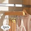 Вешалка для одежды на бретельках, пояс для нижнего белья, 8 крючков, органайзер для бюстгальтера, шарф для купания