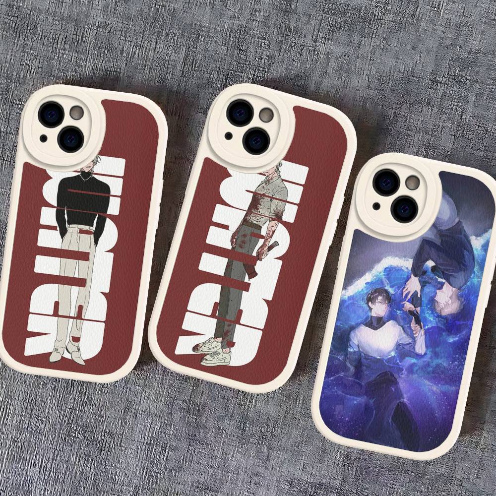 Аниме BL L-lows_t-tide-in-t-twiligh_t Чехол для телефона iPhone 16 15 14 13 Pro Max 11 12 Plus Кожаный силиконовый чехол