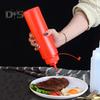 4Pcs Kitchen Plastic Seasoning Dispensing Bottles with Lid Multifunctional Pigment Squeeze Bottle 250ml BPA Free Condiment Squeeze Bottles for