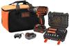 Ударный шуруповёрт Black & Decker BL188ME2SA-QW (2x 2.5 Ah)