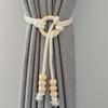 2Pcs Handcrafted Curtain Tiebacks Minimalist Curtain Holdbacks  Home Decoration