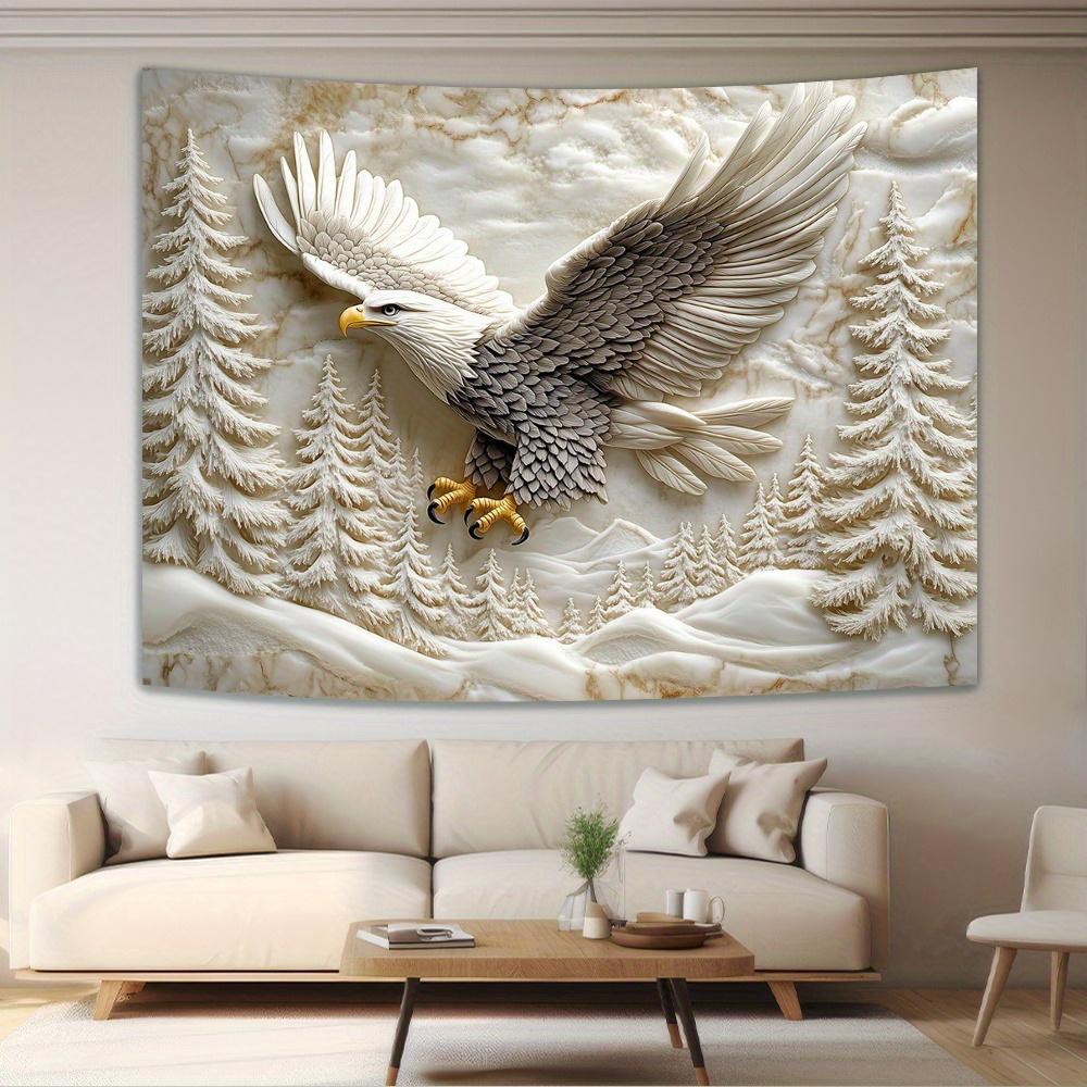 Soaring Eagle Tapestry Perfect for Home Décor Adding Natures Majesty and Wilderness Charm to Your Living Space