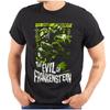 Halloween The Evil of Frankenstein Monster Womens or Mens Crewneck T Shirt Tee