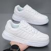 Brand Leather Sneakers Men Trend Casual Skateboard Shoes Thick Soles Platform Plus Big Size 50 51 52 Factory Direct Sales