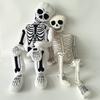 Funny Halloween Plush Toys Cute Skeleton Monster Ghost Skull Cartoon Horror Skull Fluffy Dolls Home Decoration Gifts