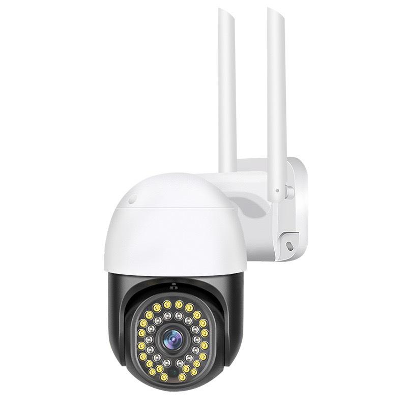 Tuya Уличная WiFi HD IP-камера IP66 Водонепроницаемая Беспроводная Камера Ночного Видения PTZ