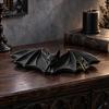 Кольцедержатель в форме летучей мыши, 3D-печать, готический поднос-органайзер, держатель для колец, ожерелий на Хэллоуин, домашние аксессуары и ключи, декоративный темный
