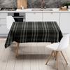Plaid Tablecloth Indoor Solid Color Dining Room Home Decoration Waterproof Washable Modern Style Restaurant Cover 130X265Cm