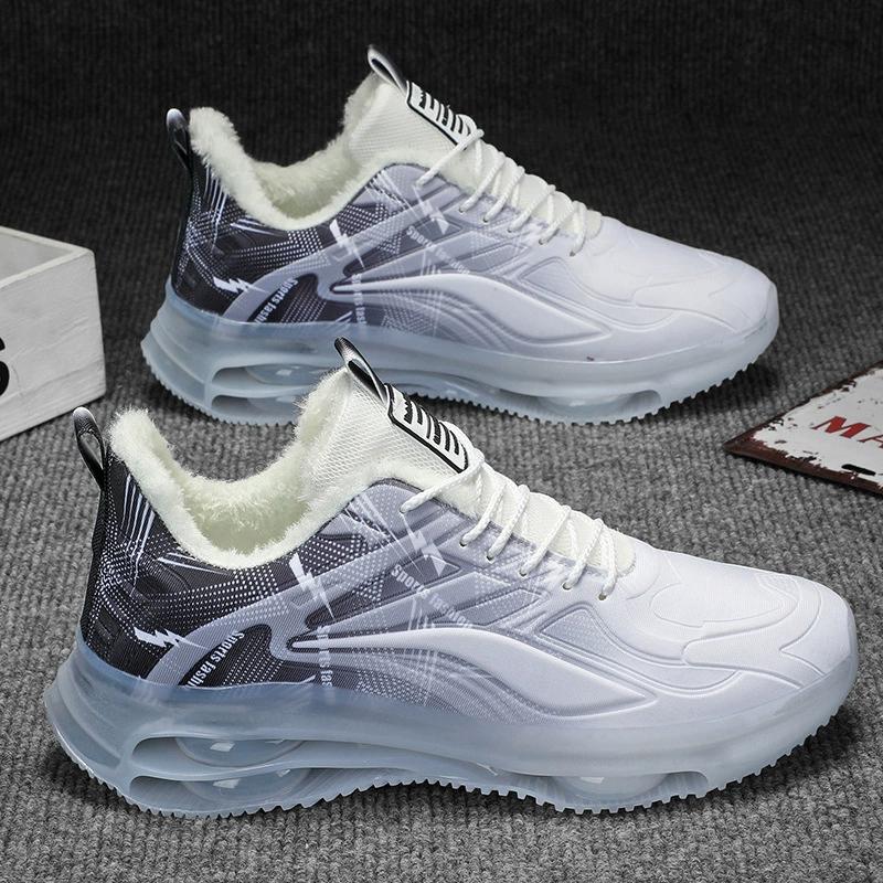 Мужские кроссовки для бега в уличном стиле с флисовой подкладкой