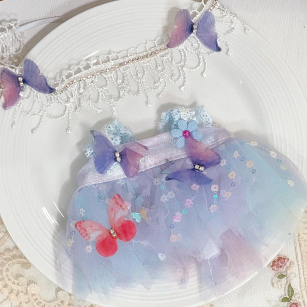 1 комплект кружевной 20 см хлопковой кукольной одежды, игрушечные аксессуары, хлопковая кукольная одежда Лолиты, платье, детский подарок