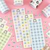36 листов Милые Цветные Наклейки с Цифрами и Буквами DIY Наклейки-Этикетки для Тетради, Стакана для Воды, Декоративные Материалы для Журнала