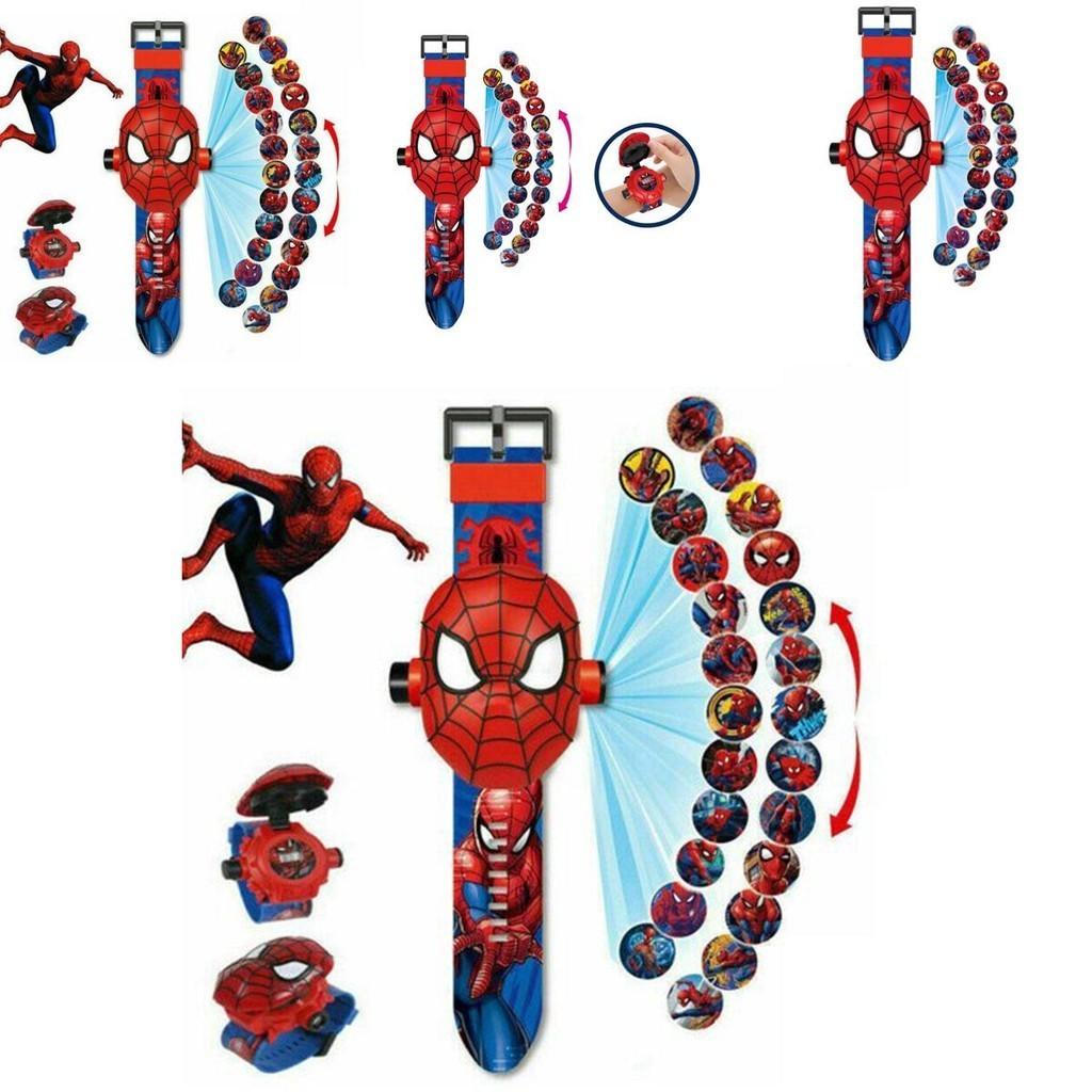 Kids' Cartoon Electronic Watch With Projection And Light Suitable For Ages 3-8