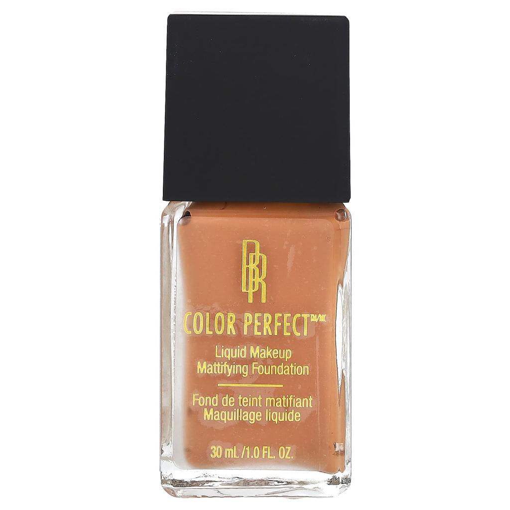 Black Radiance Color Perfect, Liquid Makeup Mattifying Foundation, 8416 Mocha Honey, 1 Fl Oz (30 Ml)