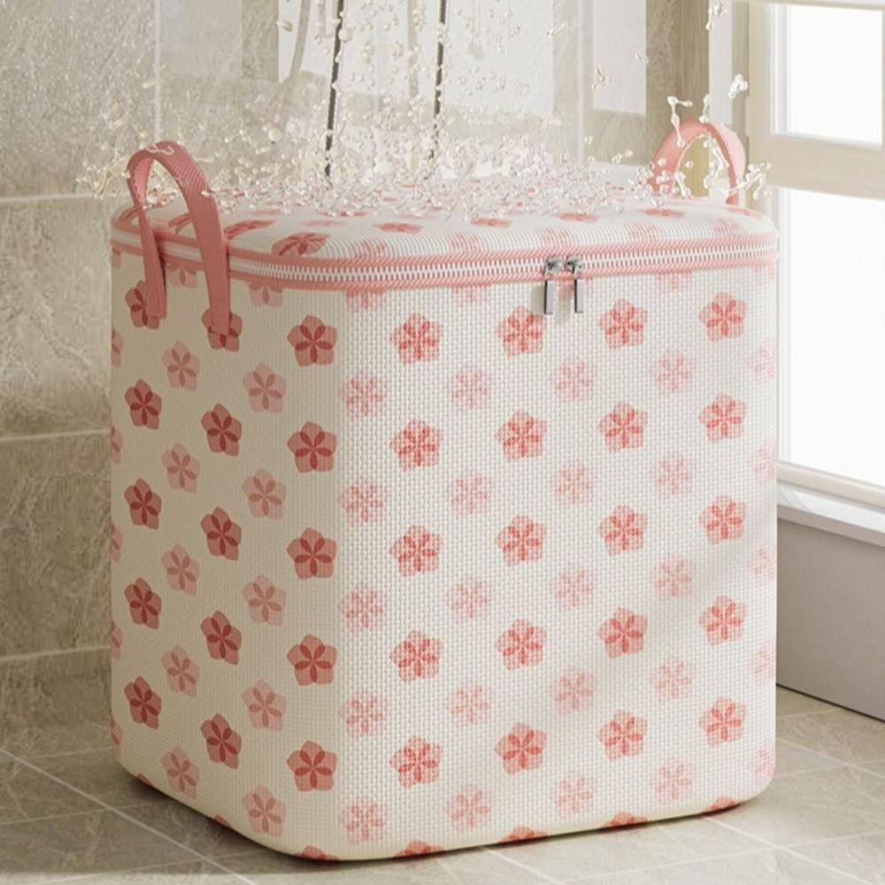 Large Capacity Clothes Storage Bins Dust-Proof Moving Storage Quilt Bag Household Supplies