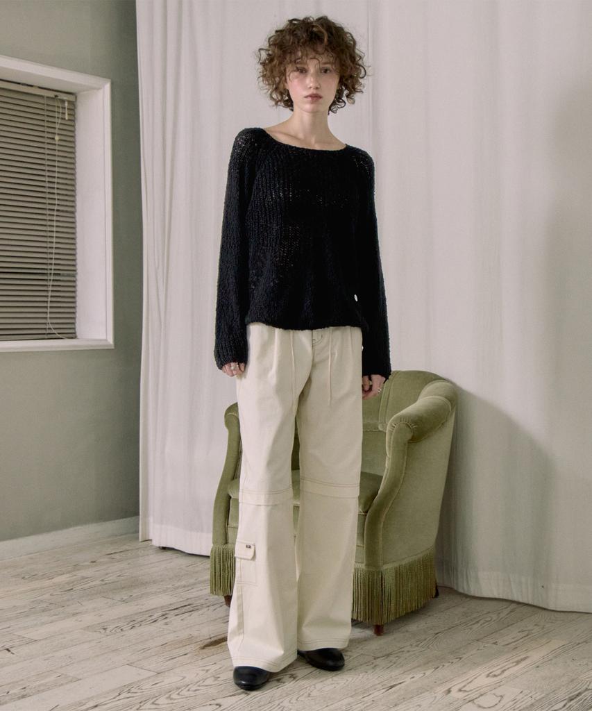 JUCYJUDY Raglan Knit Pullover Jzkt020B