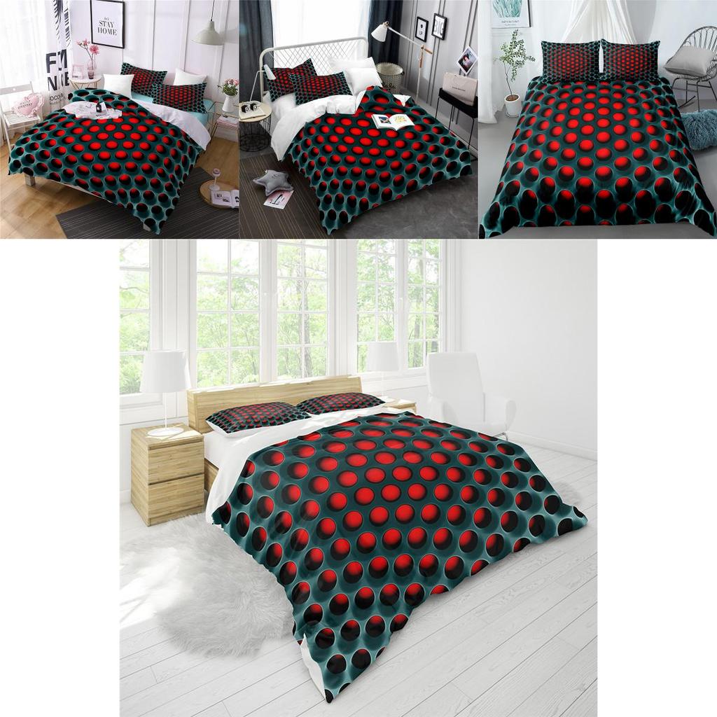 Очаровательный 3D-печатный комплект постельного белья Homesky из мягкого и прочного материала для любой комнаты