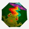 1pc Frog UFO Auto Open/close, All-Season Portable Folding Umbrella for Women & Men, Travel, Everyday, Formal Events - Compact Luxury Parasol, Outdoor