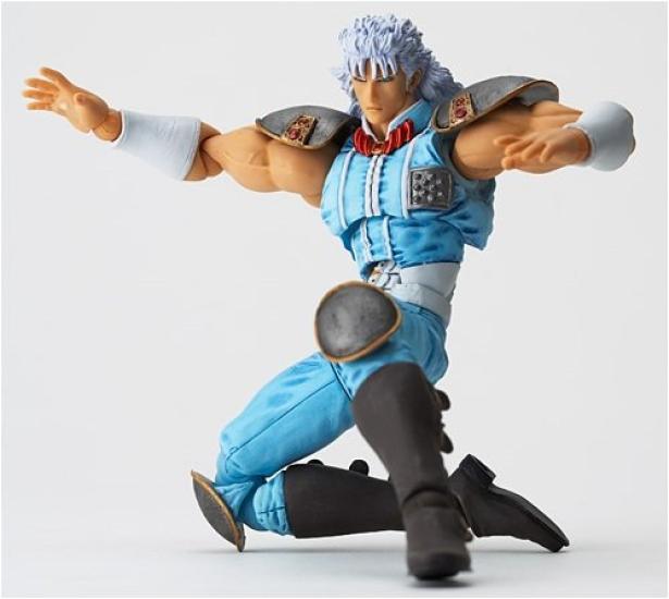 Revoltech Rei White Hair Fist of the North Star REVOLUTION Series 009 Ver. No.