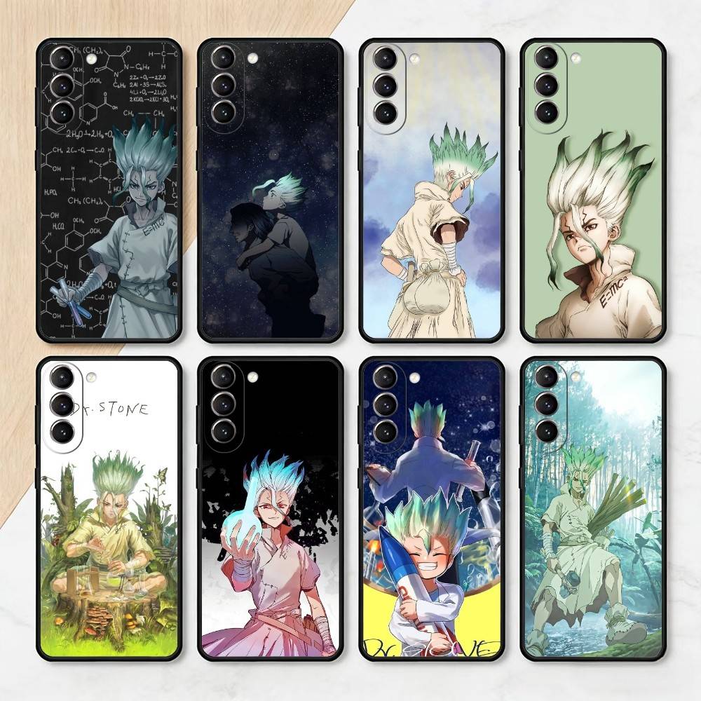 Чехол-бампер D-Dr S-STONE для Samsung Galaxy S21 S25 FE S24 S23 Ultra S20 S9 S22 Plus S10 из ТПУ