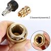 2Pcs 3/8'' or 1/4" Pressure Washer Adapter Kit M22 14mm / 15mm Female Swivel To Quick Connect Release Set Nozzles