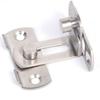 90 Degree Hasp Latches Stainless Steel Sliding Door Chain Locks Security Tools Hardware For Window Cabinet Hotel