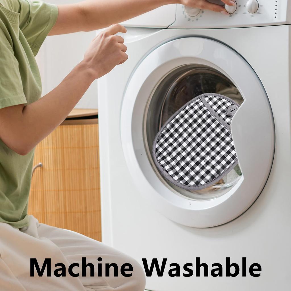 Прихватки термостойкие, подставки для кастрюль, нескользящий захват и легкая очистка, силиконовая текстура для выпечки и приготовления в духовке