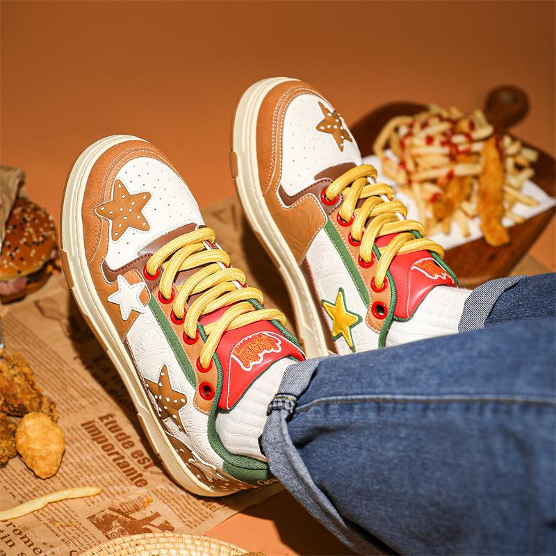 Обувь мужская универсальная модная обувь модная гонконгская подростковая летняя повседневная обувь для пар универсальная новая мужская обувь Star