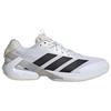 Adidas Adizero Ubersonic 5 белые черные унисекс кроссовки Cloud-White Core-Black Silver-Metallic IE1376