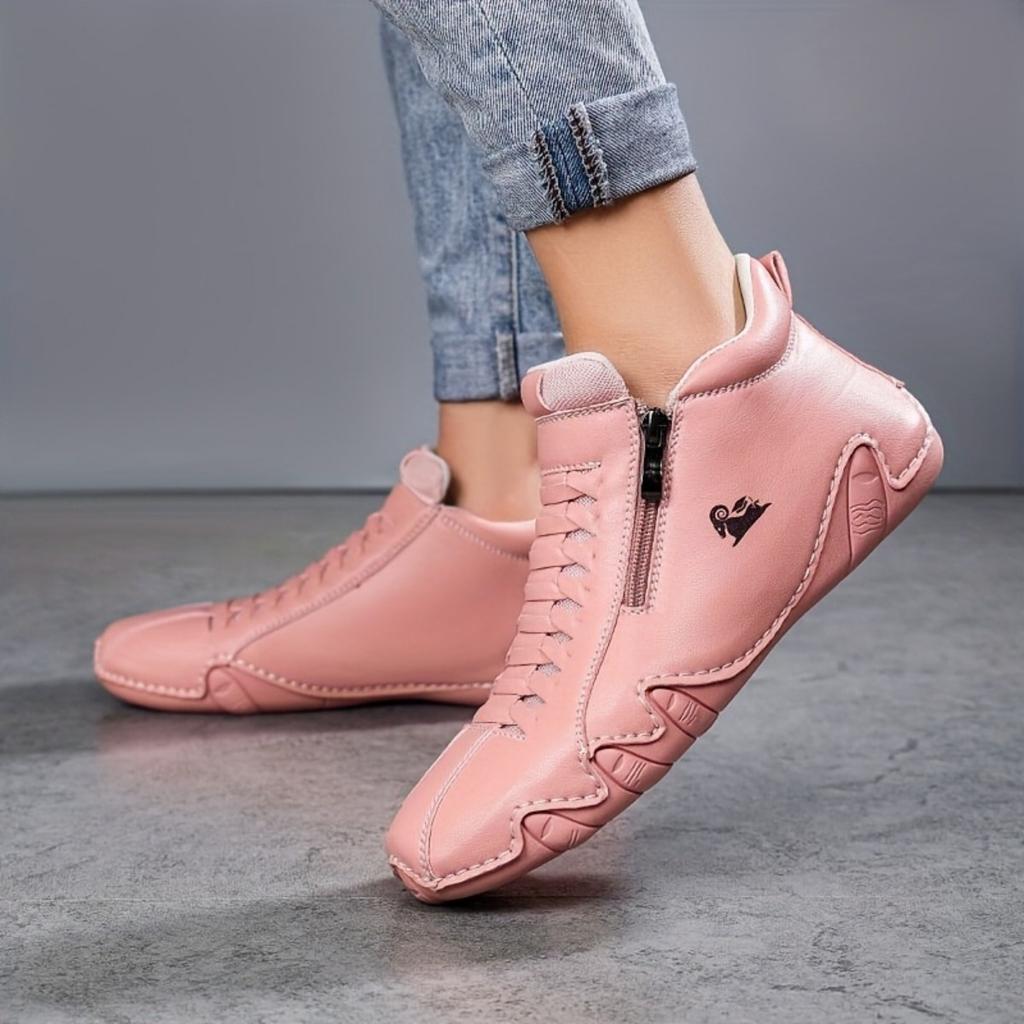 Мужская и женская обувь ручной работы, прошитая, женская обувь с мягкой подошвой из коровьей жилы, осенне-зимняя обувь на плоской подошве, одинарная обувь, повседневная обувь