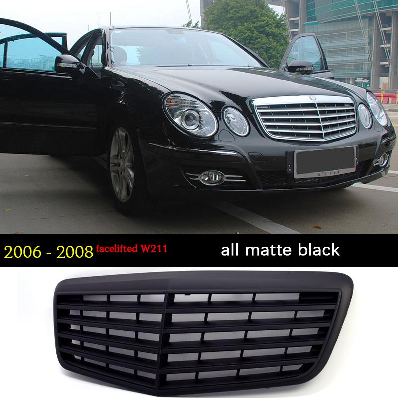 Решетка переднего бампера GT Panamericana для 2003-2008 Mercedes E Class W211 S211 E200 E230 E240 E270 E280 E320 E350 E420 E400 E500