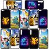 Чехол для iPhone 16 15 Xiaomi Redmi Note 14 13 12 11 Pro Max X 8 16e Samsung Galaxy S25 S24 S23 Moto OPPO Huawei Pokemon Pikachu Bulbasaur Phone Case