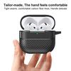 For AirPods 4 XDcase Carbon Fiber Texture Earbud Case with Hook