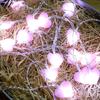10Led/20Led/30Led Любовь в форме сердца Батарея Светодиодная гирлянда Гирлянда Ночная лампа Рождество Weddi
