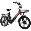 KAISDA K201 Mountain Electric Bike For Adult 36V20.8AH Battery 350W Motor Electic Bicycle 20 Inch Off-Road Tires Urban Commuting Folding e-Bike
