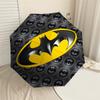 1PC Warner Batman logo Umbrella-8-Rib Reinforced, Automatic Open, Lightweight & Durable-A56