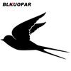 BLKUOPAR для Силуэта Летающей Ласточки Наклейки на Автомобиль Простые Солнцезащитные Наклейки Модный Декор Лобового Стекла Автомобиля Наклейка на Автомобиль