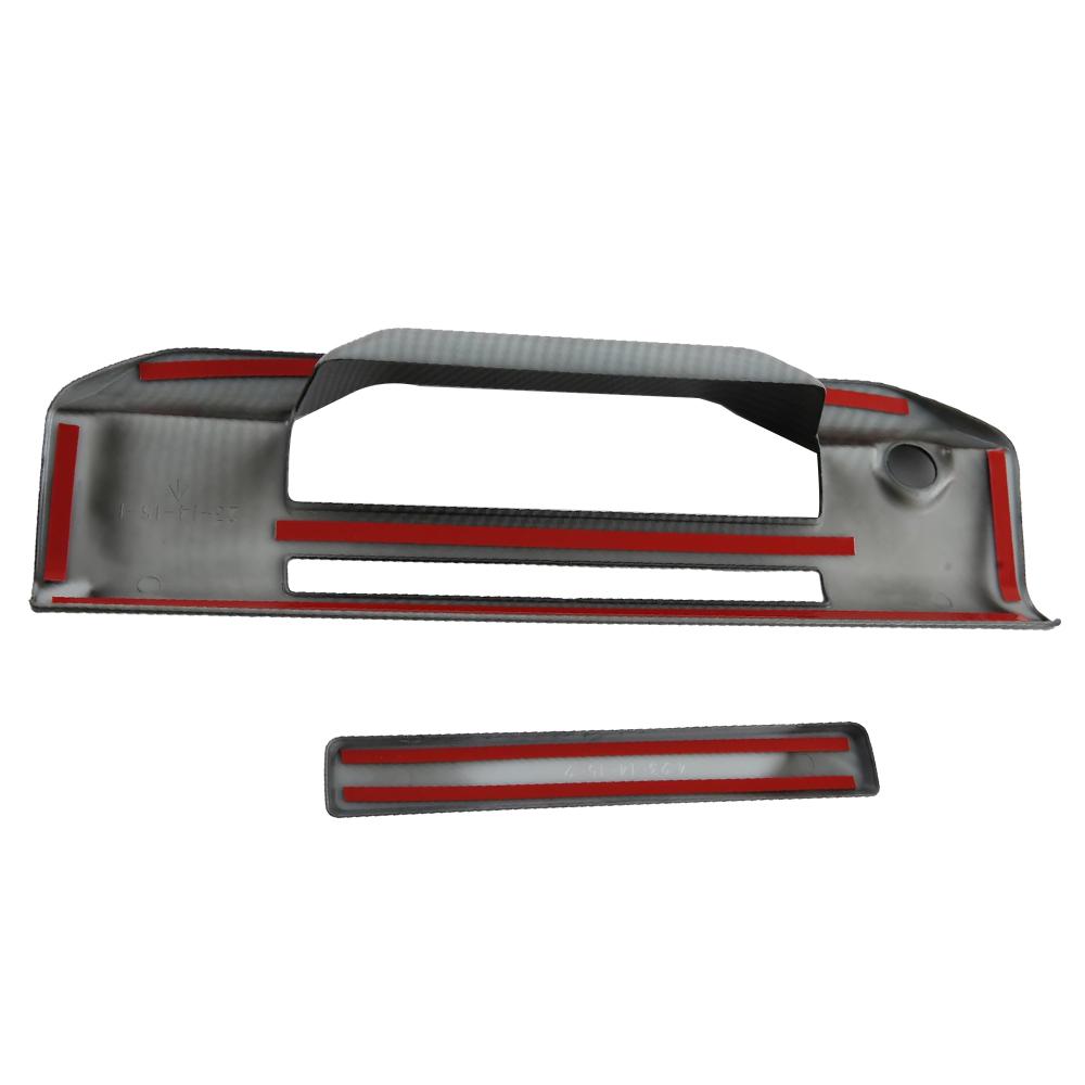 4 шт. карбоновая накладка на заднюю крышку багажника для Ford Ranger 2024 2024 автомобильные аксессуары