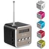2 шт. Мини Bluetooth-совместимый музыкальный плеер портативный динамик 3,5 мм аудио вход регулятор громкости перезаряжаемый FM радио цифровая музыкальная шкатулка